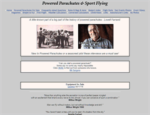 Tablet Screenshot of parachutepilot.com